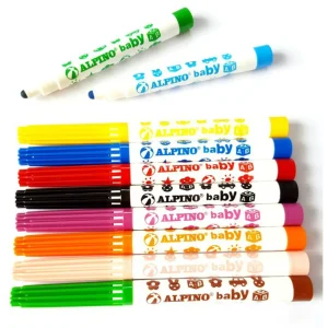 Alpino Baby Felt Tip Pens Pk Of 10