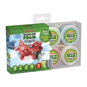 Alpino Metallic Effect Modelling Foam 8 x 45ml