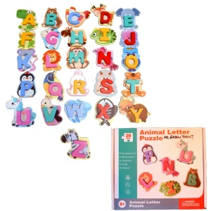 Animal Alphabet Jigsaw