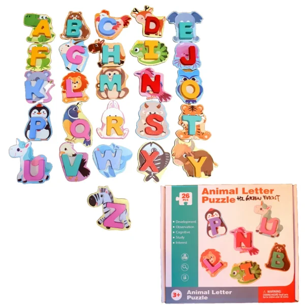 Animal Alphabet Jigsaw