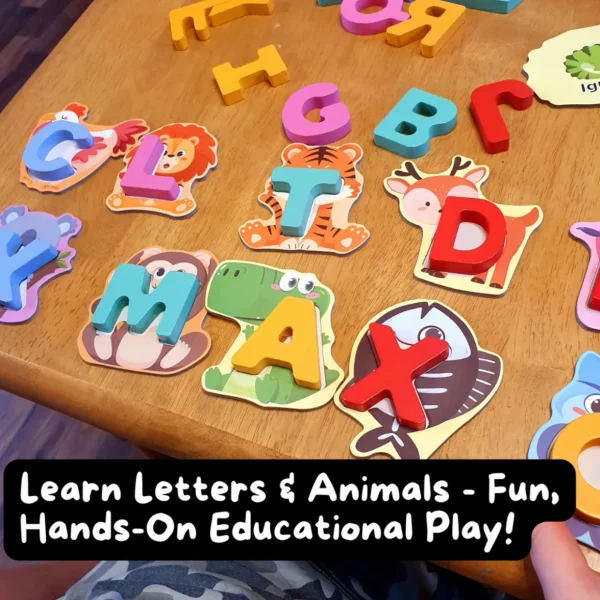 Animal Alphabet Jigsaw