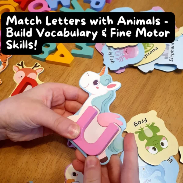 Animal Alphabet Jigsaw