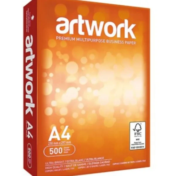 Artwork A4 Paper - 1 Ream - 500 Sheets