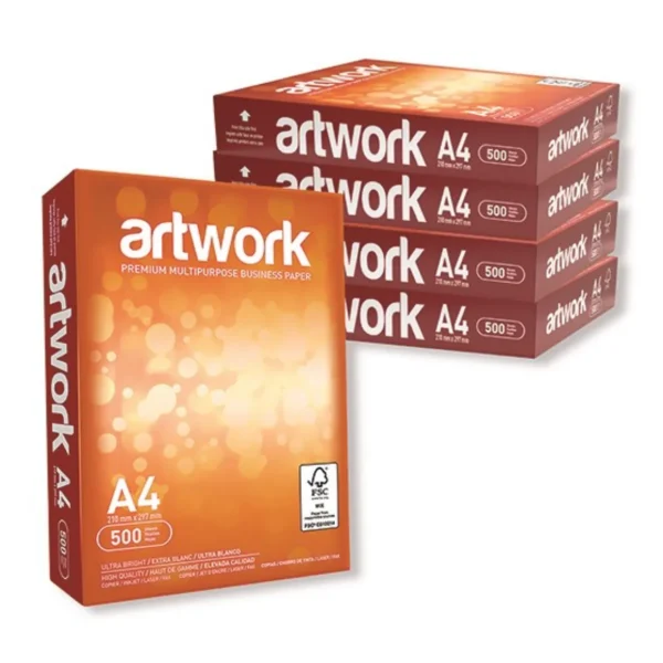 Artwork A4 Paper - 5 Reams - 2500 Sheets
