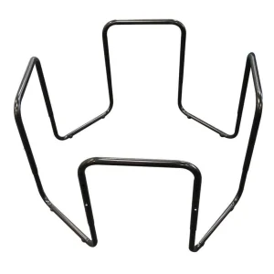 Black Tuff Tray and Stand - Height Adjustable