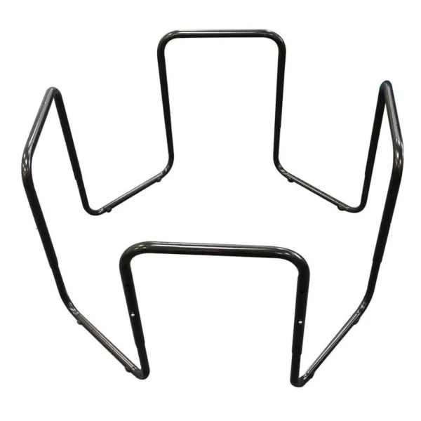 Black Tuff Tray and Stand - Height Adjustable