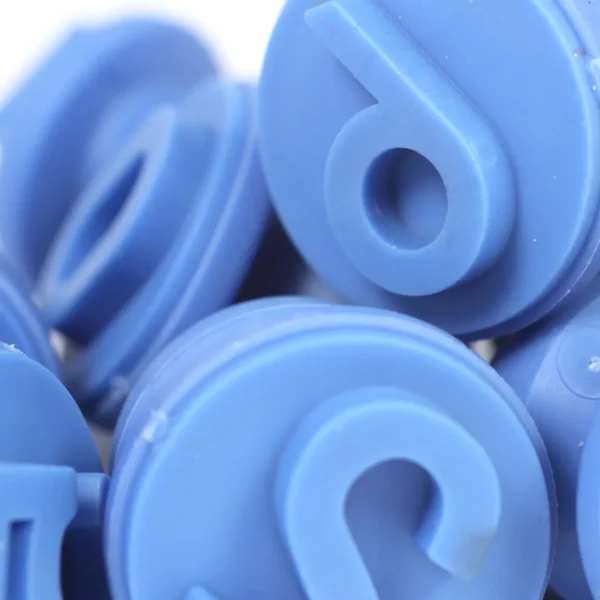 Blue Easy Grip Number Stamps Set of 10 0-9