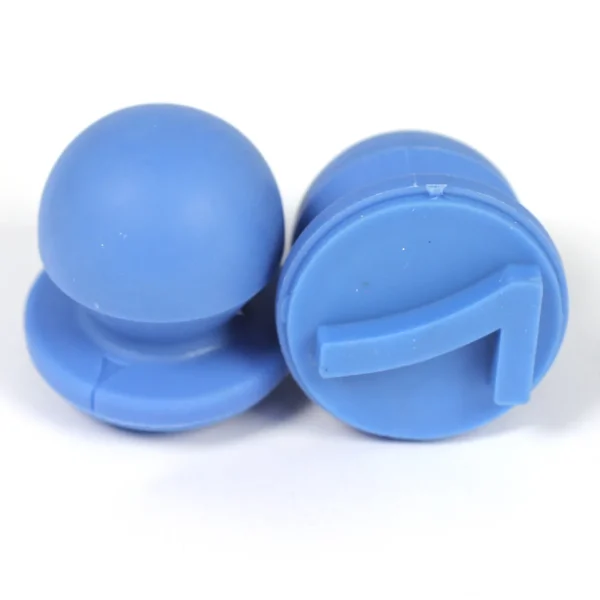 Blue Easy Grip Number Stamps Set of 10 0-9