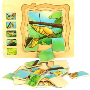 Butterfly Life Cycle Wooden Jigsaw Puzzle