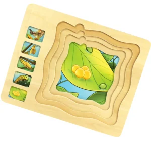 Butterfly Life Cycle Wooden Jigsaw Puzzle