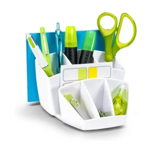 CEP Pro White Gloss Desk Tidy