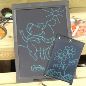 Children's LCD Writing Tablets Pack - 1 Small + 1 Large