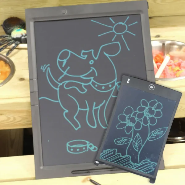 Children's LCD Writing Tablets Pack - 1 Small + 1 Large