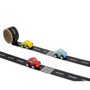Children's Road Tape & Wooden Toy Car