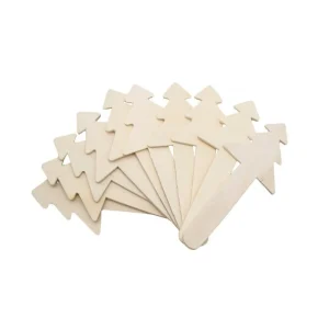 Christmas Tree Wooden Craft Sticks -10pk