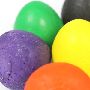 Chubbi Egg Wax Crayons 8 Assorted Colours