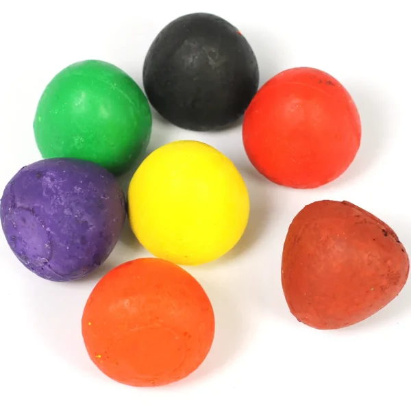 Chubbi Egg Wax Crayons 8 Assorted Colours