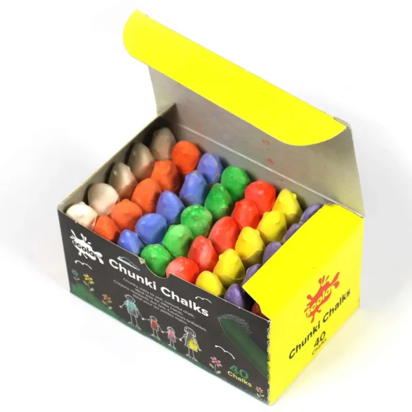 Chunki Chalks 40pk Assorted