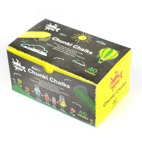 Chunki Chalks 40pk Assorted