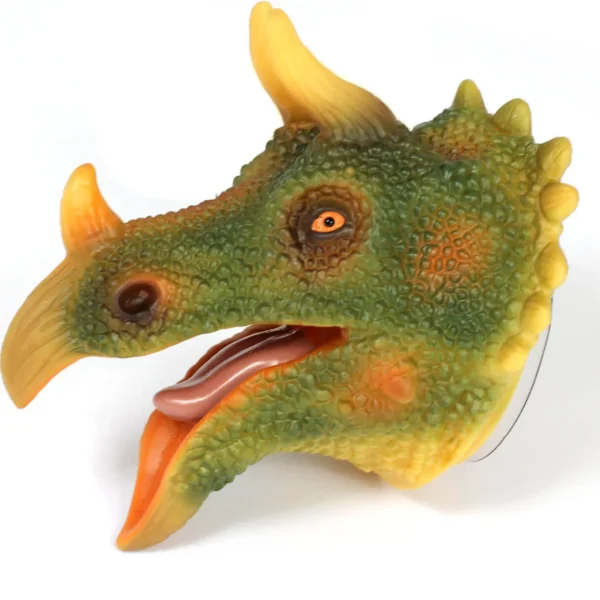 Dinosaur Finger Puppets 6-Piece Set with Realistic Detailing