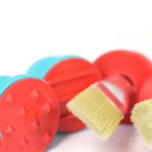 6 Easy Grip Mark Making Stamps & Paint Brushes