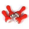 4 Easy Grip Plastic & Patterned Brushes