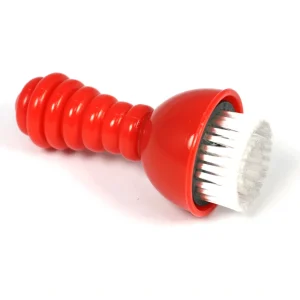 4 Easy Grip Plastic & Patterned Brushes