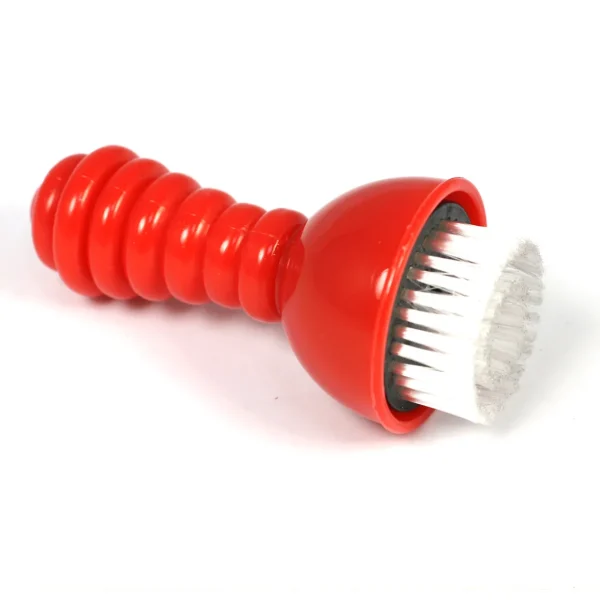 4 Easy Grip Plastic & Patterned Brushes