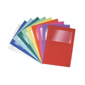 Exacompta Window Files A4 Assorted Pack of 100 - Forever Collection