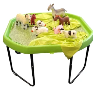 Green Tuff Tray and Stand - Height Adjustable