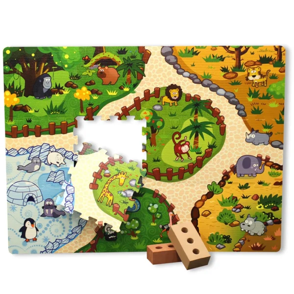 INTERACTIVE BABY & TODDLER PLAY MAT - Animals