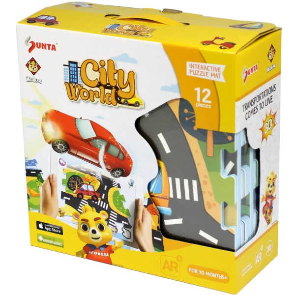 Interactive Play Mat - City