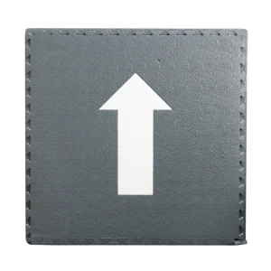 Interlocking Foam Floor Tiles - Arrow Design | Safe Play Mats for Kids