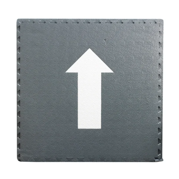 Interlocking Foam Floor Tiles - Arrow Design | Safe Play Mats for Kids