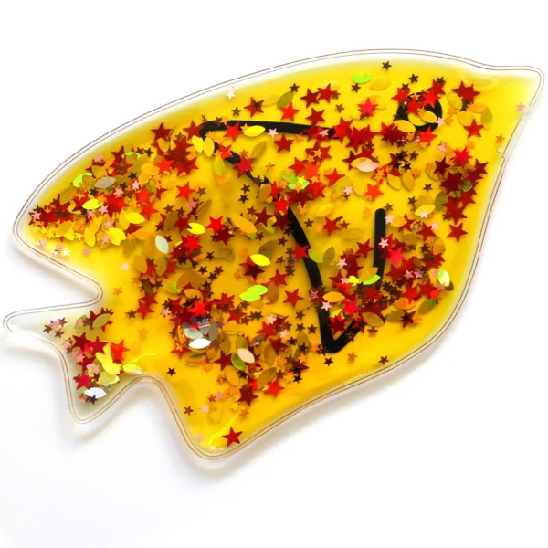 Jelly Fish Shapes Var Colours W Glitter Pack Of 4