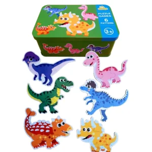 Jigsaw Puzzles in Box - Dinosaurs
