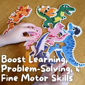 Jigsaw Puzzles in Box - Dinosaurs