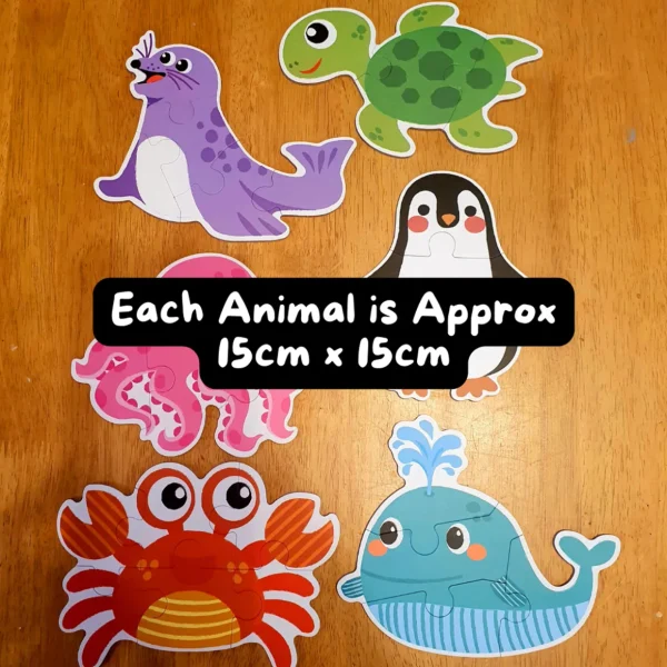 Jigsaw Puzzles in Box - Sea Creatures
