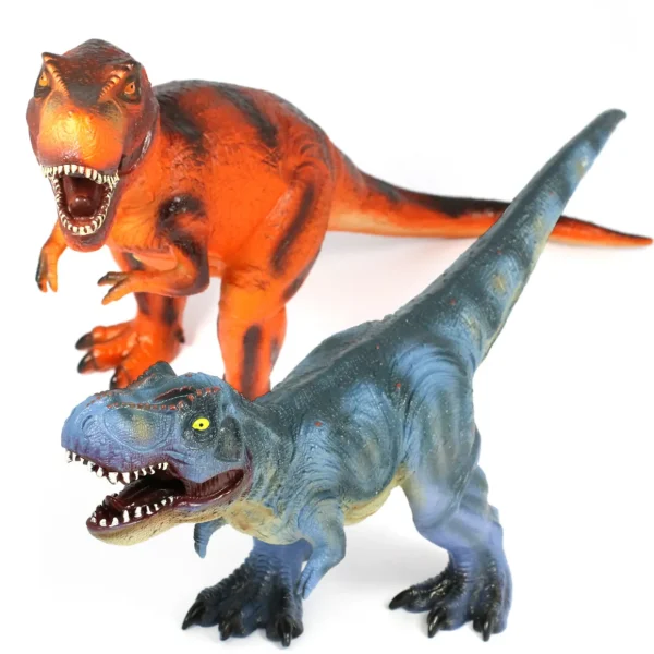 Jumbo Dinosaur T-Rex Toys - Set of 2