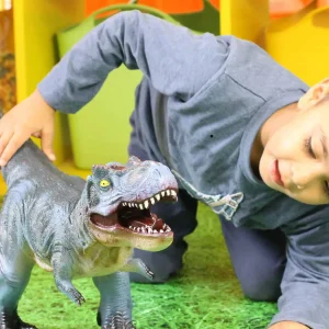 Jumbo Dinosaur T-Rex Toys - Set of 2