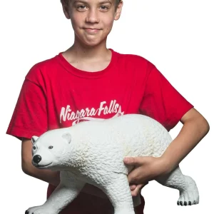 Jumbo Polar Bear Toy - 20 Inches of Arctic Imagination