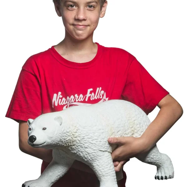 Jumbo Polar Bear Toy - 20 Inches of Arctic Imagination