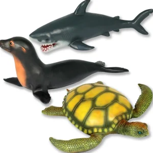 Jumbo Sea Animal Toys - 3pc