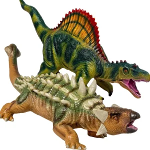 Jumbo Soft Feel Dinosaur Toys - Set of 2