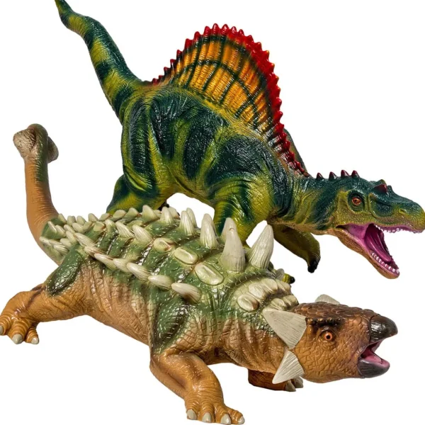 Jumbo Soft Feel Dinosaur Toys - Set of 2