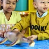 Jumbo Underwater Dinosaur Toy for Small World Play - 12 Inch Size