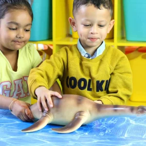 Jumbo Underwater Dinosaur Toy for Small World Play - 12 Inch Size