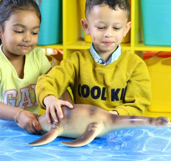 Jumbo Underwater Dinosaur Toy for Small World Play - 12 Inch Size