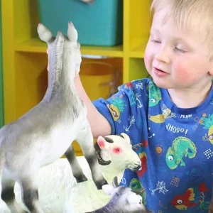 Large Farm Animal Toys for Small World Play - Set of 5