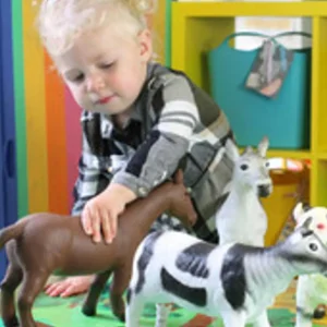 Large Farm Animal Toys for Small World Play - Set of 5